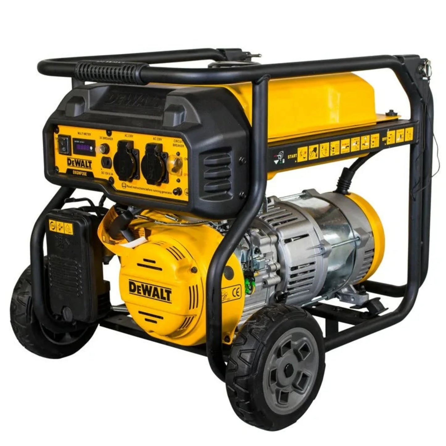 DEWALT Portable Inverter Generator, Silent, Rated Power 3200 Watts, Manual Start, 8L Petrol Tank, 7.5 Hrs Run time - DIY Store