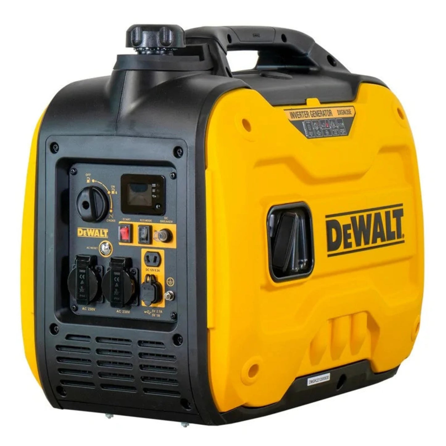 DEWALT Portable Inverter Generator, Silent, Rated Power 3200 Watts, 8L Petrol Tank, Electric Start, 7.5 Hrs Run time - DIY Store