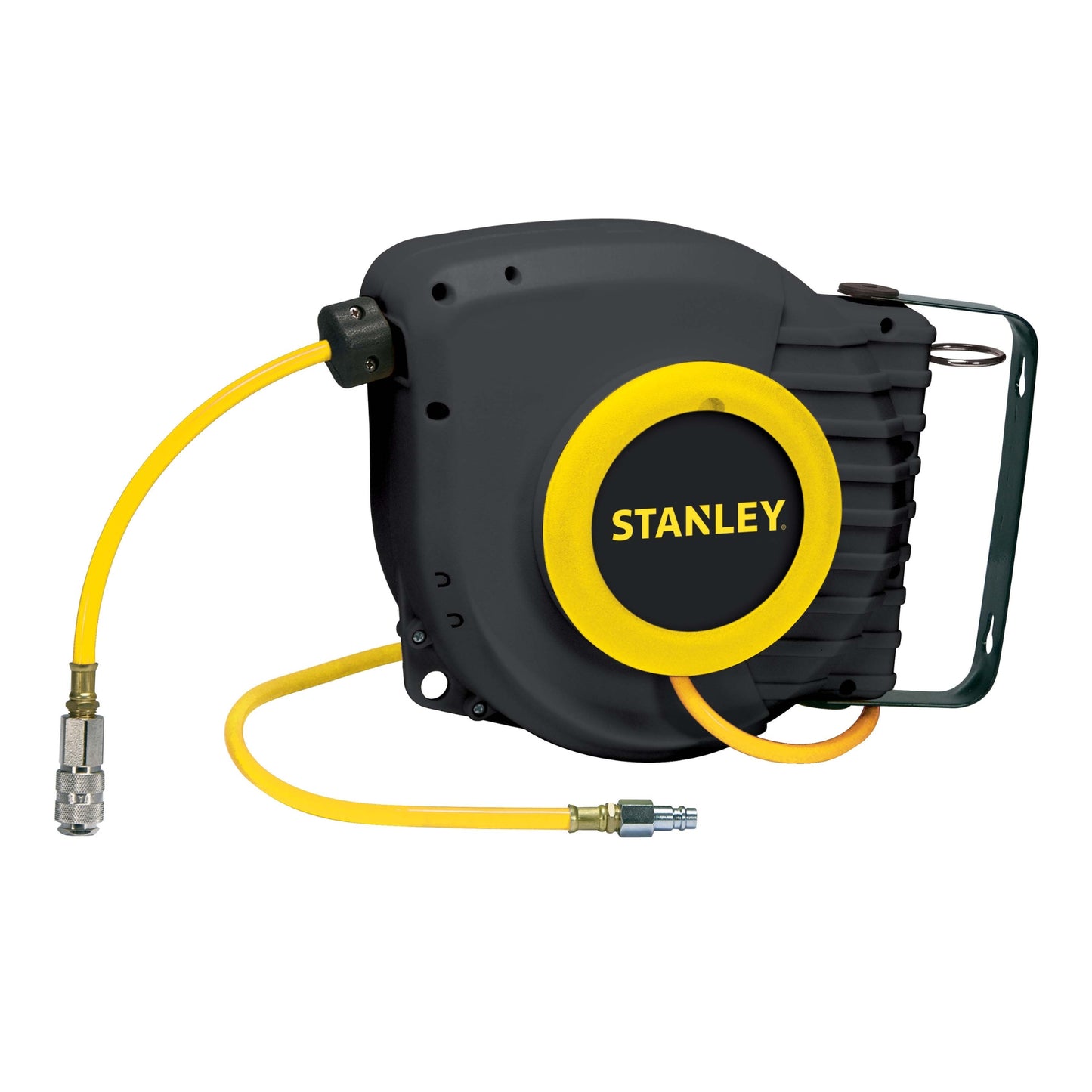 STANLEY Air Hose Reel with Quick Connect Fittings (6.5x10mm), 9m Length - DIY Store