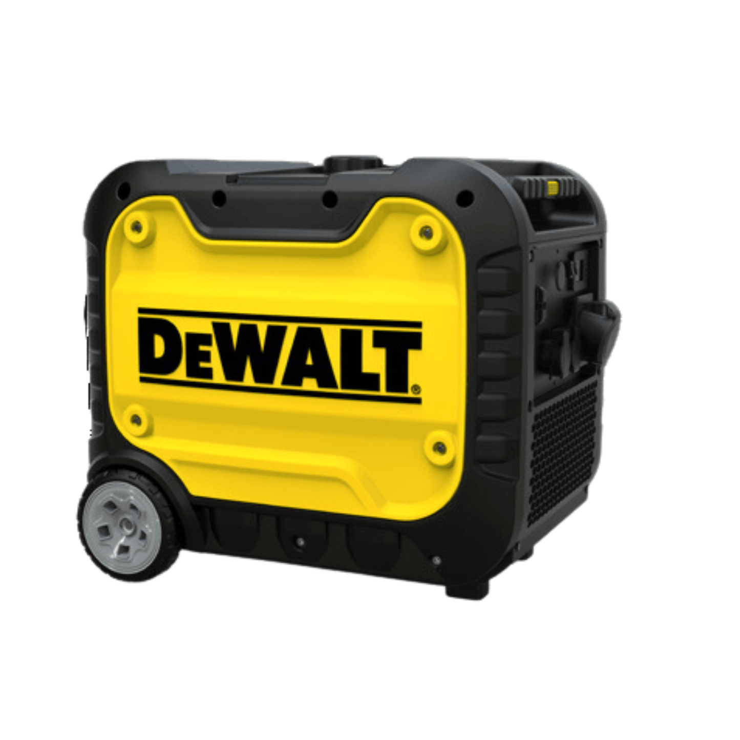 DEWALT Petrol Inverter Generator, Silent, 6000 Watts Rated Power, 14 L Fuel Tank, Electric Start, 7 Hours Run Time - DIY Store